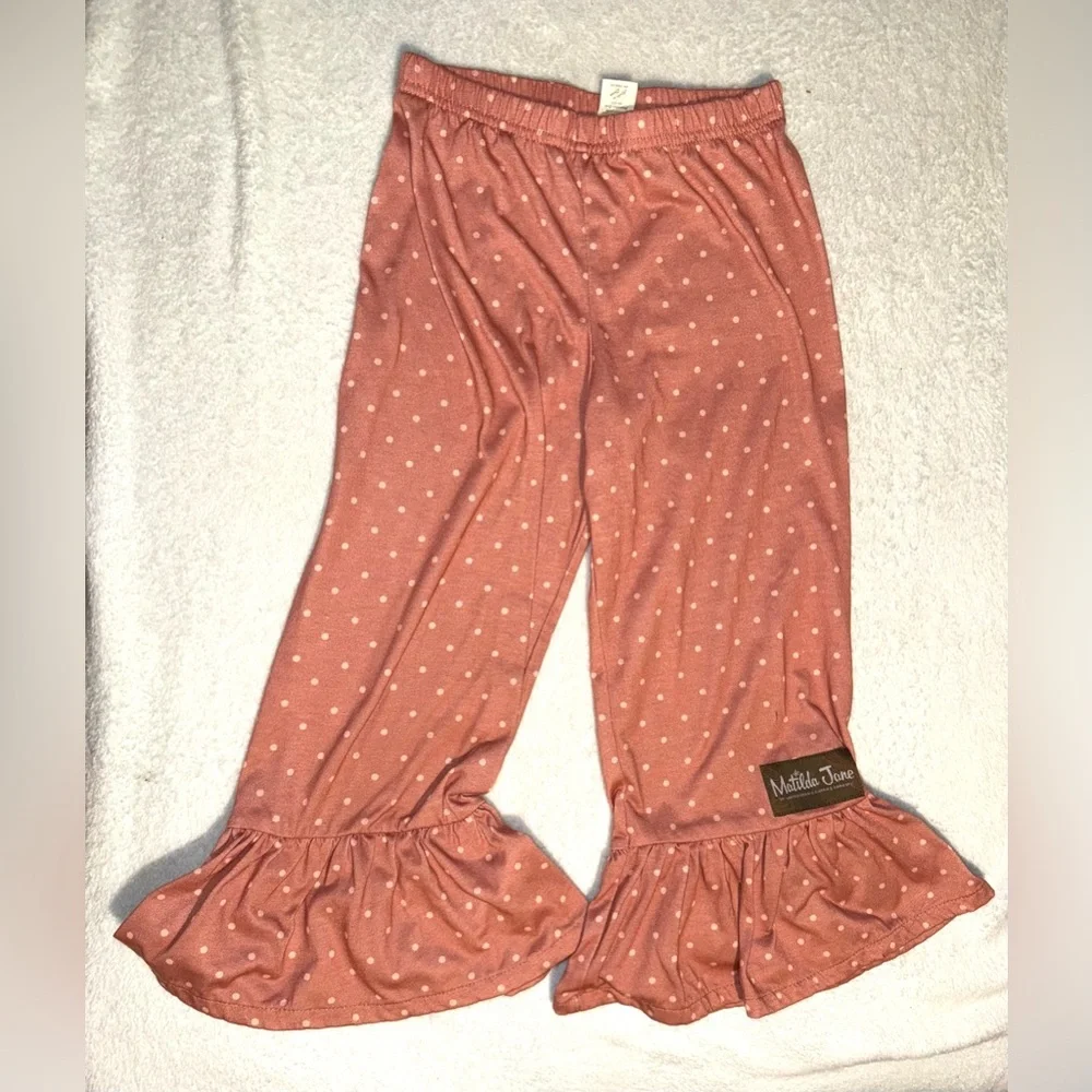 Matilda Jane Just Imagine Celina Girls Big Ruffle PJs Size 6